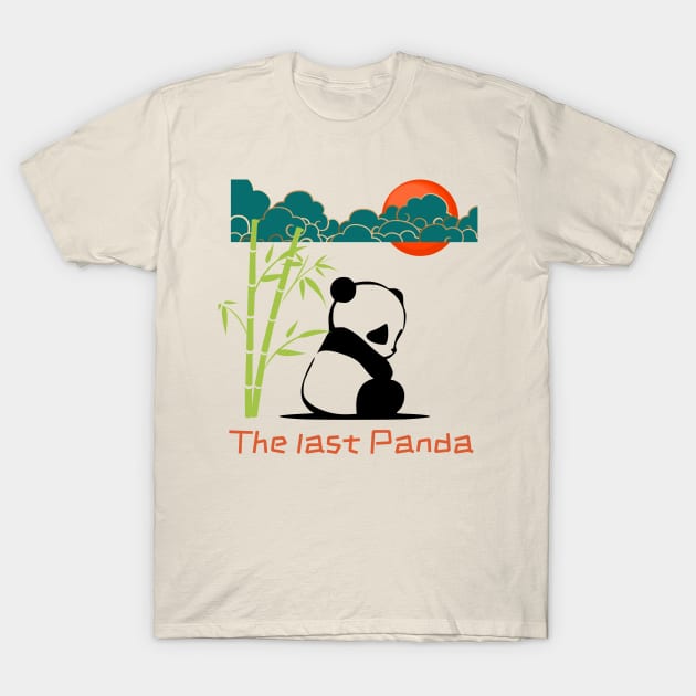 The last panda T-Shirt by Benjamin Customs